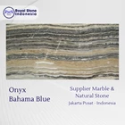 Onyx Bahama Blue – Natural Luxury Stone for High-End Interior 4
