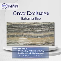 Onyx Bahama Blue – Natural Luxury Stone for High-End Interior