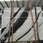 Marmer BIANCO SANTORINI – Marmer Putih Premium dengan Vein Hitam Drama 4