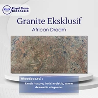 Granit African Dream Premium – Exotic Natural Granite Corak Artistik