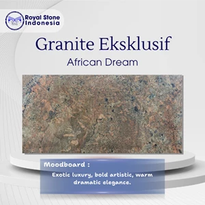 Granit African Dream Premium – Exotic Natural Granite Corak Artistik