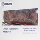 Onyx Palomino Red Batu Marmer Exclusive 3