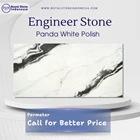Panda White Polish Engineer Stone 1