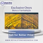 Batu Alam Onyx Bianco Fantastique Import 1