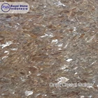 Batu Alam Onyx Crystal Galaxy – Onyx Kristal Orange Gold & Blue Translucent 3