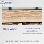 Onyx White Premium Import – Batu Onyx Putih Translucent Mewah 4