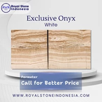 Onyx White Premium Import – Batu Onyx Putih Translucent Mewah