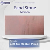 Sandstone Natural Maroon Import for fasad