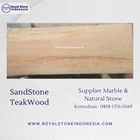 Sandstone Teakwood – Batu Alam Motif Kayu Natural Import  Royal Stone 2