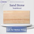 Sandstone Teakwood – Batu Alam Motif Kayu Natural Import  Royal Stone 1