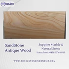 Sandstone Antique Wood – Batu Alam Motif Kayu Rustic Import 3