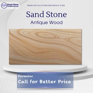 Sandstone Antique Wood – Batu Alam Motif Kayu Rustic Import