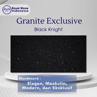 Granite Black Knight – Premium Solid Black Granite for Luxury & Commer