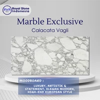 Marble Calacatta Vagli Premium White – Marmer Italia Eksklusif untuk Interior Mewah