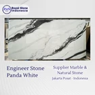 Engineered Stone Panda White Polished – Premium Quartz Slab untuk Proyek Komersial & Residensial 3