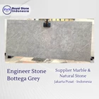 Engineered Stone Bottega Grey – Grey Marble Look Slab Modern Elegan 5