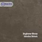 Engineer Stone Mocha Brown Matte – Solid Surface Industrial Slab 3