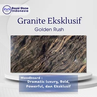 Granite Golden Rush Dramatic Gold Vein Granite