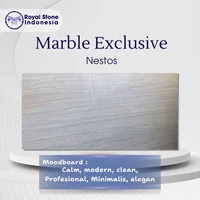 Marble Nestos Light Grey – Linear Vein Marble for Modern & Commercial 