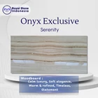 Premium Onyx Serenity Slab – Natural Luxury Cream Layered Onyx 1