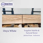 Batu Onyx White Premium Import – Batu Onyx Putih Translucent Mewah 4