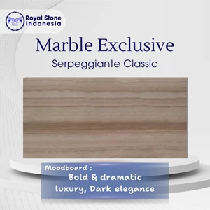 Serpeggiante Classic Marble – Natural Luxury Linear Vein Stone