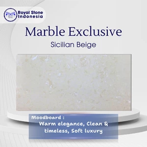 Marmer Sicilian Beige Premium – Elegant Cream Luxury Marble Slab