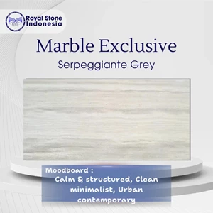 Serpeggiante Grey Marble – Elegant Linear Grey Italian Stone