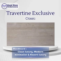Travertine Classic Premium – Batu Alam Cream Beige Natural 