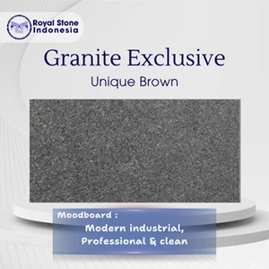 Batu Granit Unique Brown Premium – Granit Natural Coklat Abu Tahan Lama 