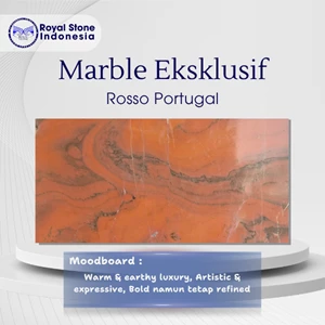 Marmer Rosso Portugal Premium – Terracotta Vein Marble 