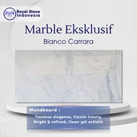 Bianco Carrara Marble Exclusive – Marmer Putih Klasik Premium untuk Interior Elegan Timeless