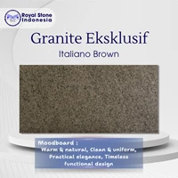 Italiano Brown Granite – Batu Granit Coklat Premium Serbaguna untuk Interior dan Eksterior