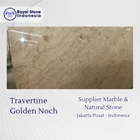 Batu Travertine Golden Noche Premium – Golden Beige Natural Vein 3