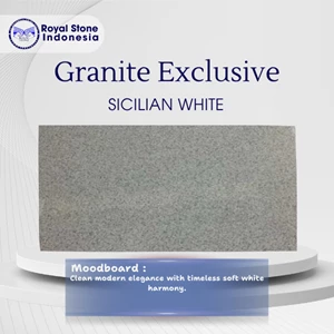 Sicilian White Granite Putih Abu Premium