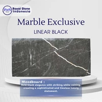 Marmer Linear Black Premium Elegan
