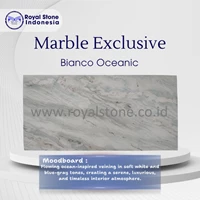 Marmer Bianco Oceanic Premium Eksklusif