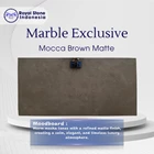 Marmer Mocca Brown Matte Premium Natural 1