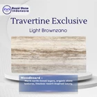 Travertine Light Brownzano Premium Elegan 1