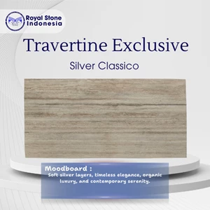 Travertine Silver Classico Premium Elegan