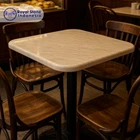 Top Table Marble Angle Beige 60x60 5