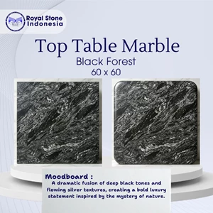 Top Table Granite Black Forest 60 x 60