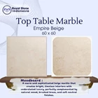Top Table Marmer Empire Beige 60 x 60 1