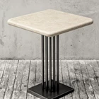 Top Table Marble Crema Kembang 60 x 60 4