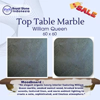 Top Table Marble William Queen 60 x 60