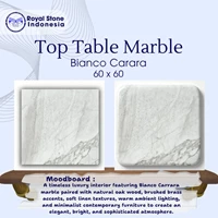 Top Table Marmer Bianco Carrara 60 x 60